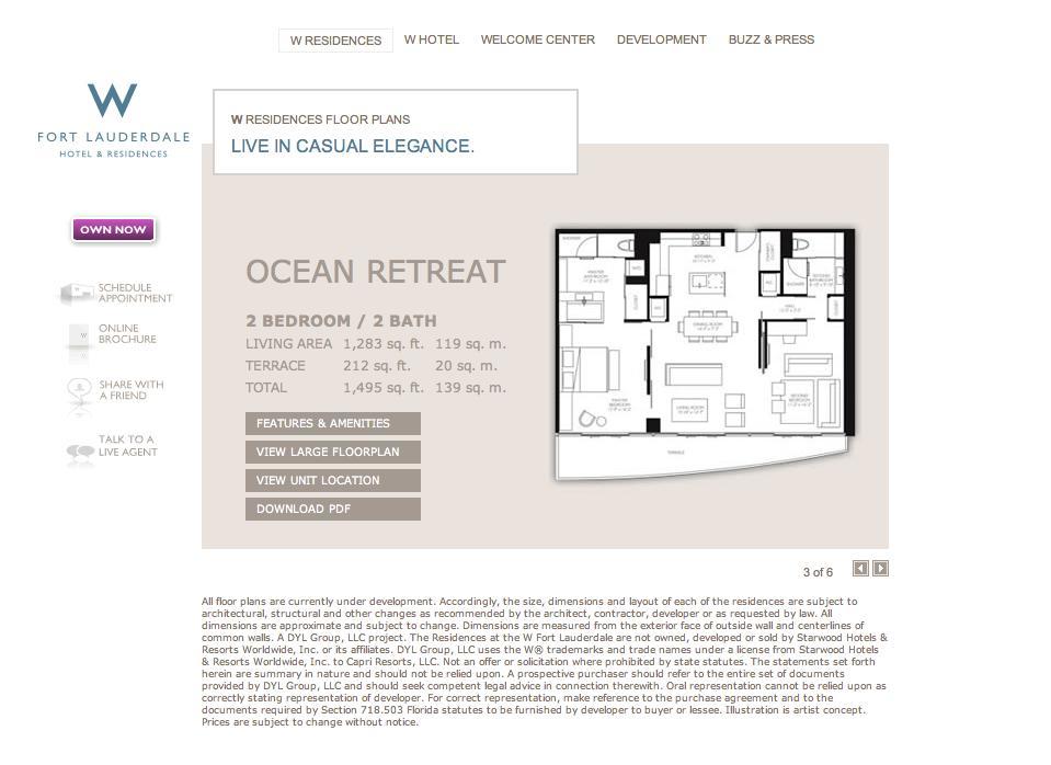 2 BR W Residences Ft. Lauderdale Fort Lauderdale Exterior foto